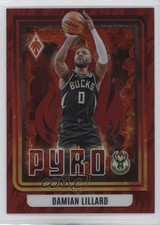 2023-24 Panini Phoenix Pyro Red 96/125 Damian Lillard #8 0hl