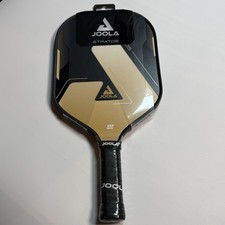 JOOLA Stratos Gold 10mm Pickleball Paddle 16in 8oz Black Gold USA Approved