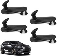 4Pcs Car Floor Mat Clips Fixing Hooks Compatible Toyota Lexus Black Anti-Slip