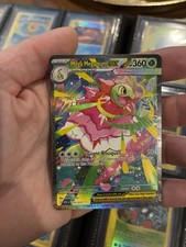 Pokemon Mega Meganium EX 272/217 Secret Raro Full Art Holo