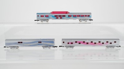 Märklin Z Konvolut US panorama coach passenger coach baggage car