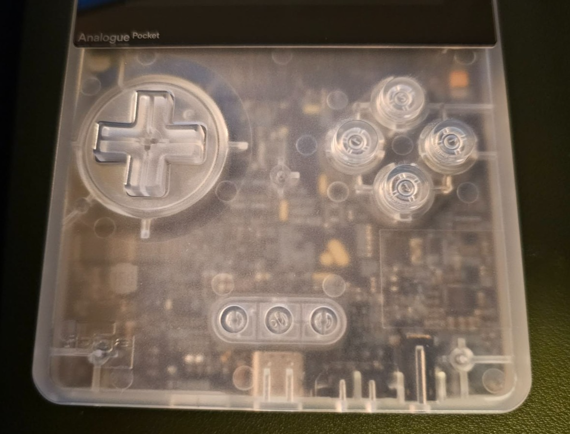 Analogue Pocket: Transparent Limited Edition - Clear for sale