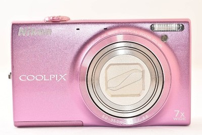 Nikon COOLPIX S6100 Pink Compact Digital Camera 2508047 | eBay