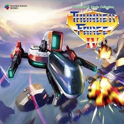 TECHNOSOFT MUSIC COLLECTION THUNDER FORCE IV-CD Free Ship w/Tracking# New Japan