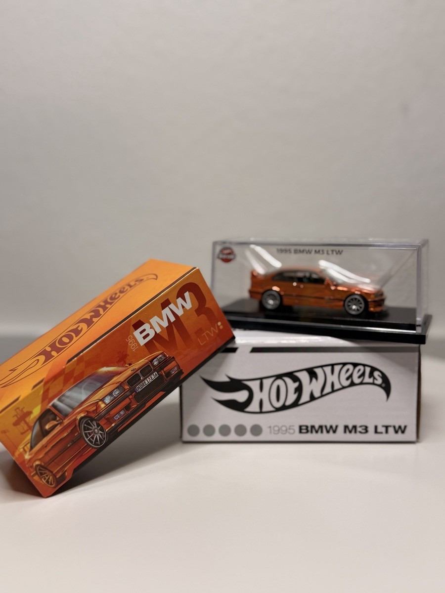Hot Wheels RLC 1995 BMW M3 LTW Spectraflame Orange Limited Edition