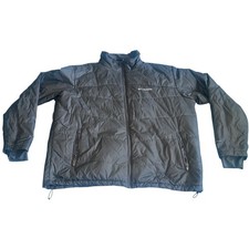 Columbia Jacket Men XXL Gray Interchange Omni Heat Insulated Waterproof Puff