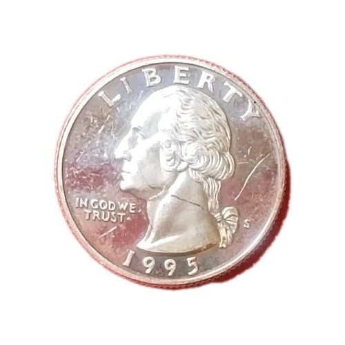 1995-S Washington Quarter Silver Proof - No Reserve/Low Starting BId