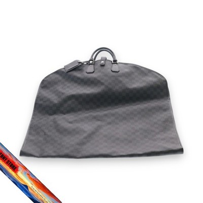 Louis Vuitton Damier Graphite Kleidersack Hülle Schwarz PVC N48230