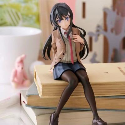 6'' Anime Rascal Does Not Dream of a Knapsack Kid Figure Sakurajima Mai Kawaii