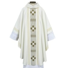 Chasuble Vestment Ivory Treviso Collection Church Clergy Apparel New