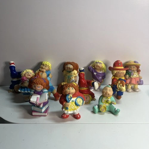 1984 Cabbage Patch Kids Mini PVC Figures Lot of 13