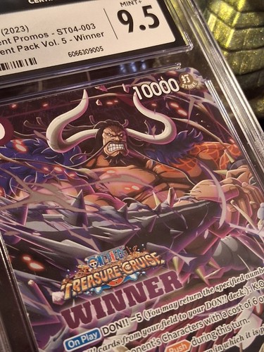 Kaido (Winner Pack Vol. 5) graded CGC 9.5 for sale on eBay