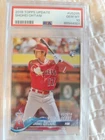 2018 Topps Update Series - Rookie Debut Shohei Ohtani #US285 (RC) PSA 10 gem
