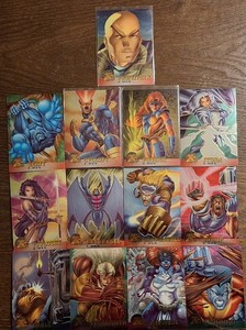 X-Men 1994 Fleer Ultra Chromium 65 card lot