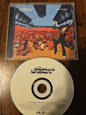 The Chemical Brothers 1999 Surrender CD, with Let Forever Be and Orange Wedge