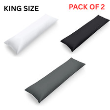 Full Body Pillow for Adults Long Pillow for Sleeping Body Size Pack of 2