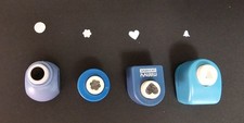 Paper Punches-Scrapbooking- Misc Punches. Lot of 4