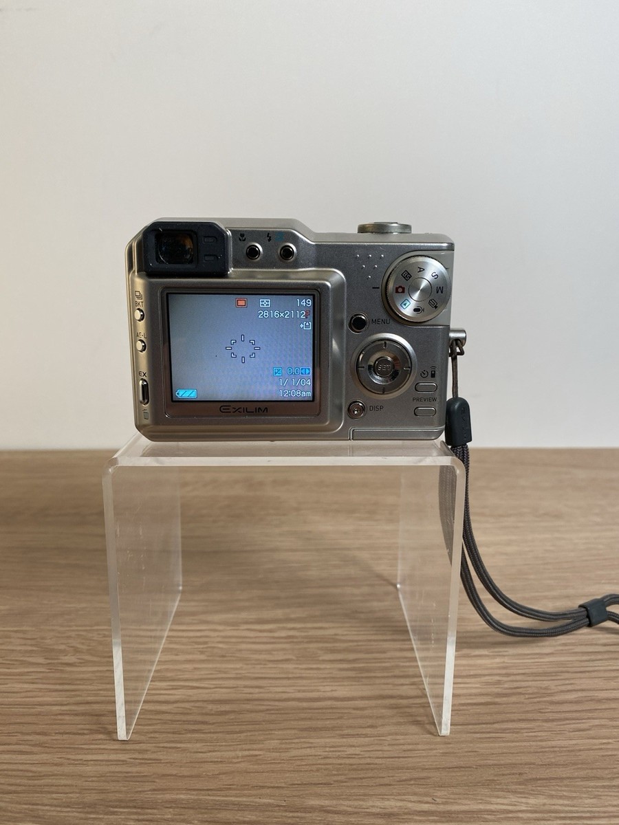 Casio EXILIM Pro EX-P600 6.0MP Digital Camera - Silver for sale