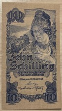 Austria 10 schilling 1945 p-114 VF+