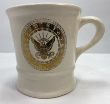 Vintage USS Fanning FF-1076 United States Navy USN Diner Coffee Mug Indomitable