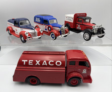 Lot of 4 Vintage Diecast Truck Banks: 3 Liberty Classics  1 Ertl Texaco Pepsi