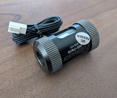 Koolance INS-FM19 Durchflussmesser Flow Meter Reed-Kontakt