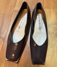 FABIO RUSCONI Brown flat shoes 38