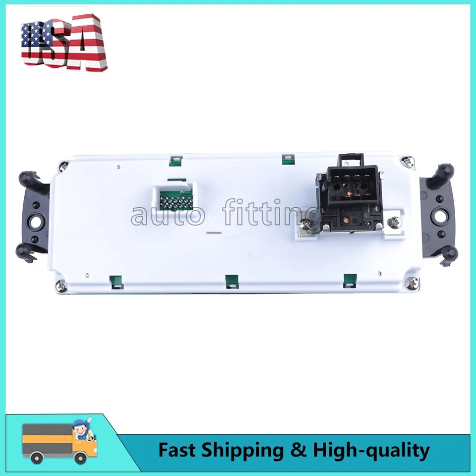 Panel de módulo de control de clima de calefacción de aire acondicionado para Chevy Tahoe Silverado GMC 15054697 Foto 4 de 4