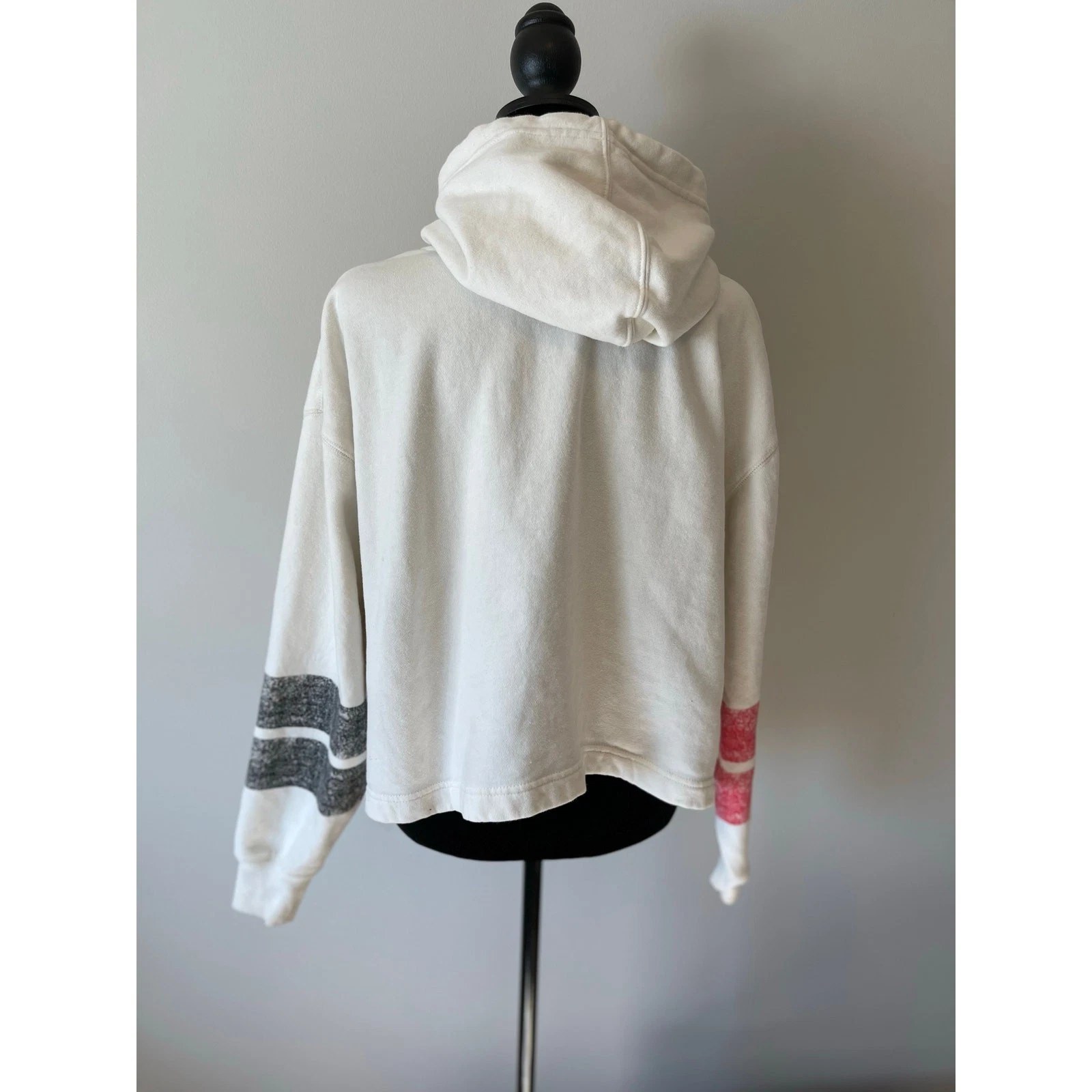 OFF WHITE Felpa Bulls cropped