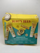 New Burt's Bees Essential Gift Set, 5 Travel Size Products