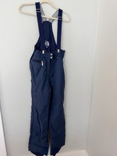 Vintage The North Face Ski Bib Snow Pants Navy USA Made Women’s 12Suspender 80s