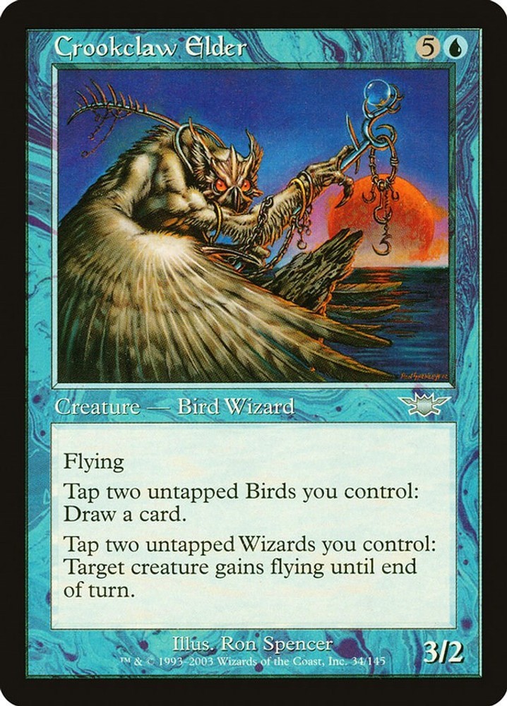 Crookclaw Elder EN MTG Legions - 34 LP
