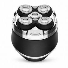 Men's Bald Head Electric Shaver 5D Magnetic Rotary Razor Wet Dry Waterproof USB-