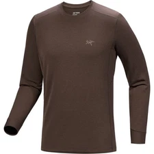 Arc'teryx Rho Merino Wool Crew Neck Base Layer Top - Men's Color: Carob - NEW