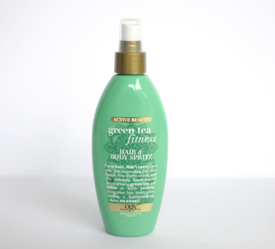 OGX Active Beauty Green Tea Fitness Hair & Body Spritz Spray Mist 6.8 fl oz