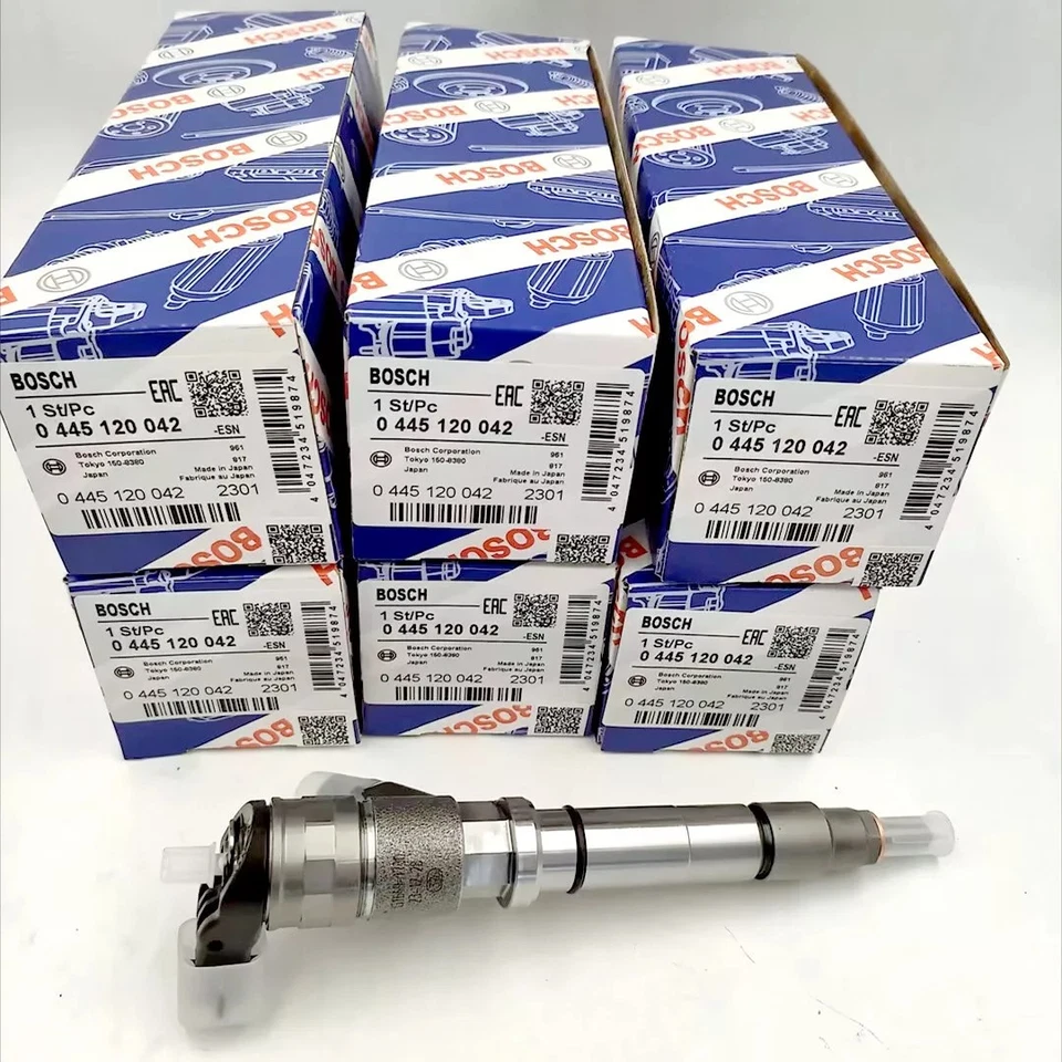 Fuel Injectors For Bosch Chevy GMC Duramax LBZ Hummer 6.6L 2006-2007 0445120042 - Изображение 2 из 4