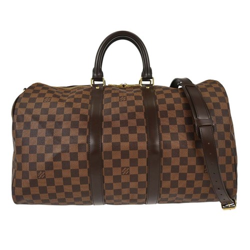 Louis Vuitton Damier Keepall Bandouliere 45 Duffle Bag N41428 MB4142 178335