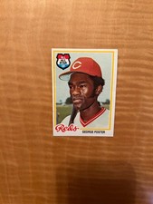 1978 TOPPS BASEBALL #500 GEORGE FOSTER!! $1 SHIPPING!!