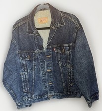 Vintage Levi s 70507-0227 Denim Trucker Jacket Made in USA Size M