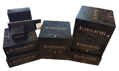Elden Ring Board Game Kickstarter All-in + Spirit Ashes + Boards + Iron Unplayed