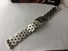 Bracciale Breitling Factory 20mm Pilot 301A per Chronomat lunghezza 6-3/4"