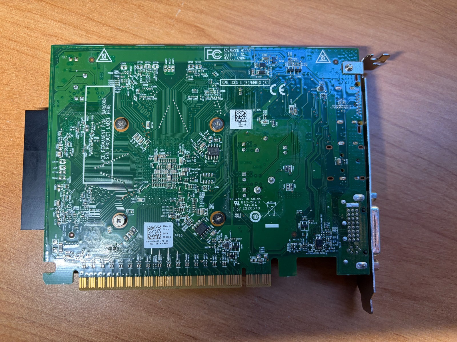 Dell AMD Radeon R7 450 4GB GDDR5 PCIe Dual DisplayPort DVI-D Graphics ...