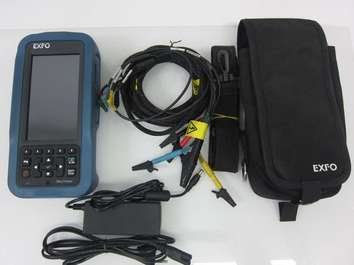 EXFO MaxTester 610 Copper, TDR,RFL Tester, w/leads MAX-635, 1324512, Calibrated