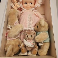 Vintage 1987 Vinyl Kewpie & 3 Bears #6151 By Jesco NRFB!
