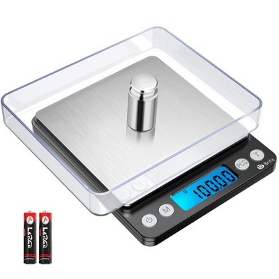 Digitale Waage 500g mit hochpräzisem Sensor & beleuchtetem LCD-Bildschirm