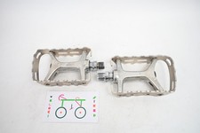 Vintage Sakae Low Fat MTP-129 Forged Alloy BODY MTB BMX KKT Bike Pedals 9/16"