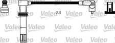 VALEO 4x Zündleitungssatz 346240/4x Silikon 7mm für VW LUPO 1 6X1 6E1 POLO 6N2 4
