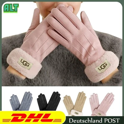 UGG AUSTRALIA Winter Handschuhe Screentouchable Winddicht Warme Leder Handschuhe Weihnachten