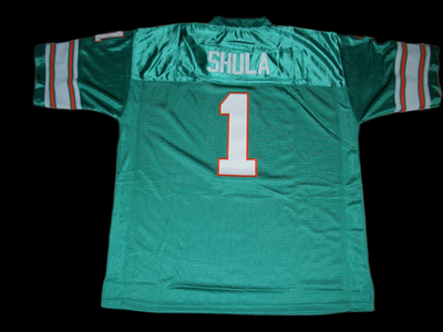 #ad Unbranded Don Shula Custom Jersey New Miami Stitched All Sizes $29.99