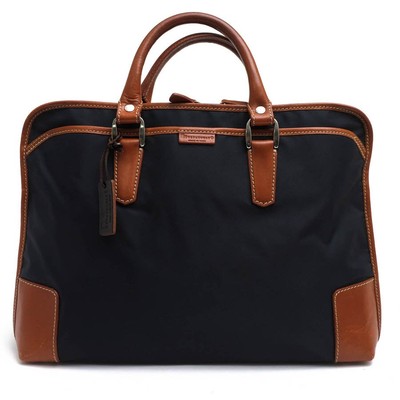 STEFANO MANO Business Bag Stefano Mano Art.1848 Italian Limonta Nylon Cowhide
